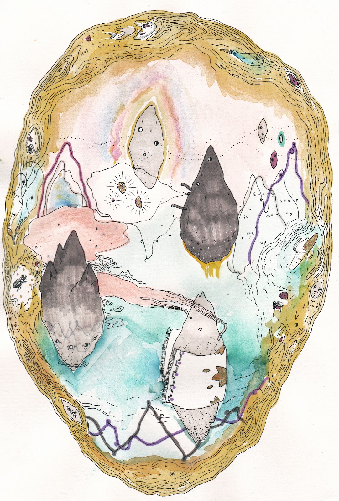 Unicorns and Lungfish: every step is moving me up