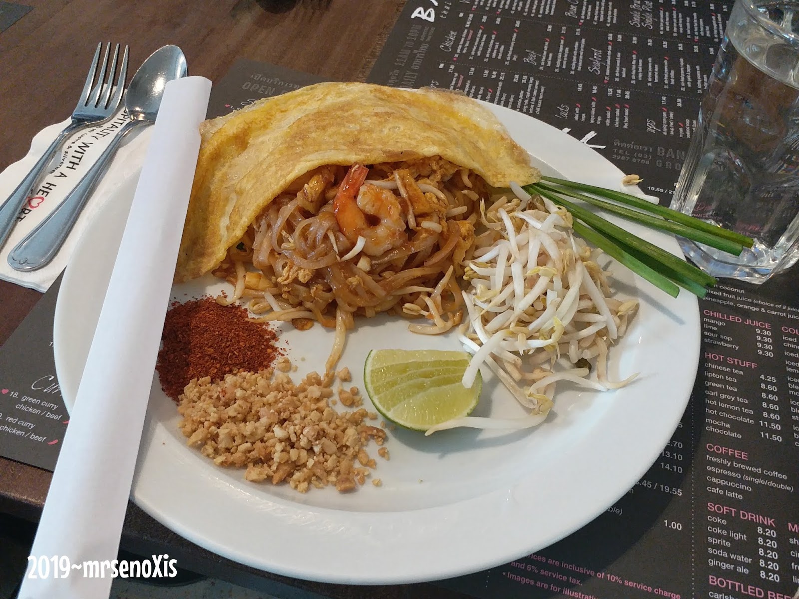 Me as MrsEnoxis Lunch Basil Thai Restaurant Bangsar Village