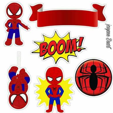 Spiderman Chibi Free Printable Cake Toppers Oh My Fiesta For Geeks