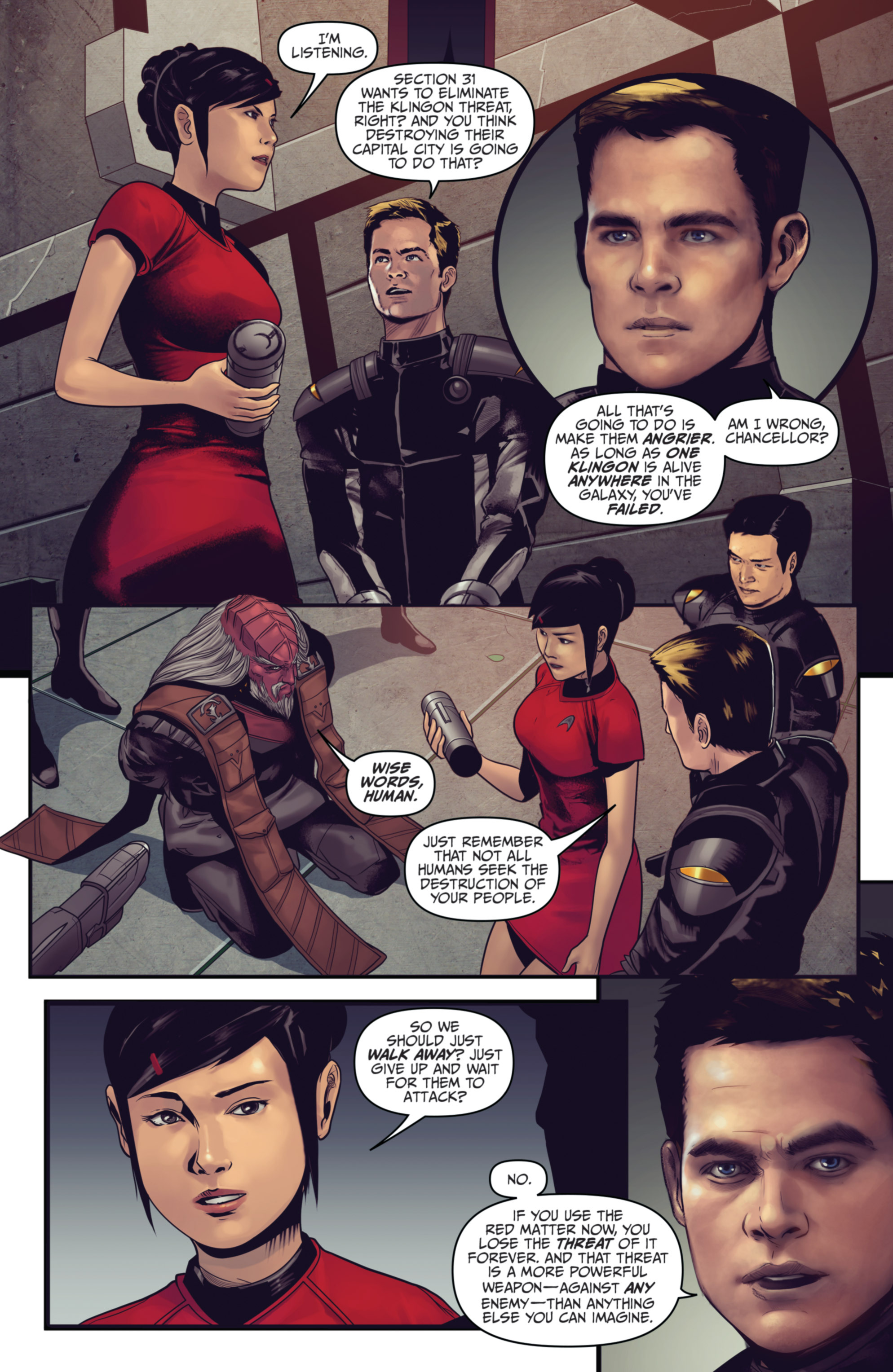 Read online Star Trek (2011) comic -  Issue #28 - 16