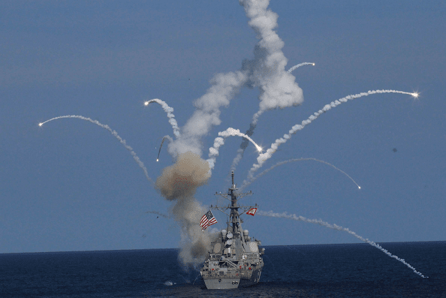 Incidente con misiles a bordo de un destructor de la US Navy