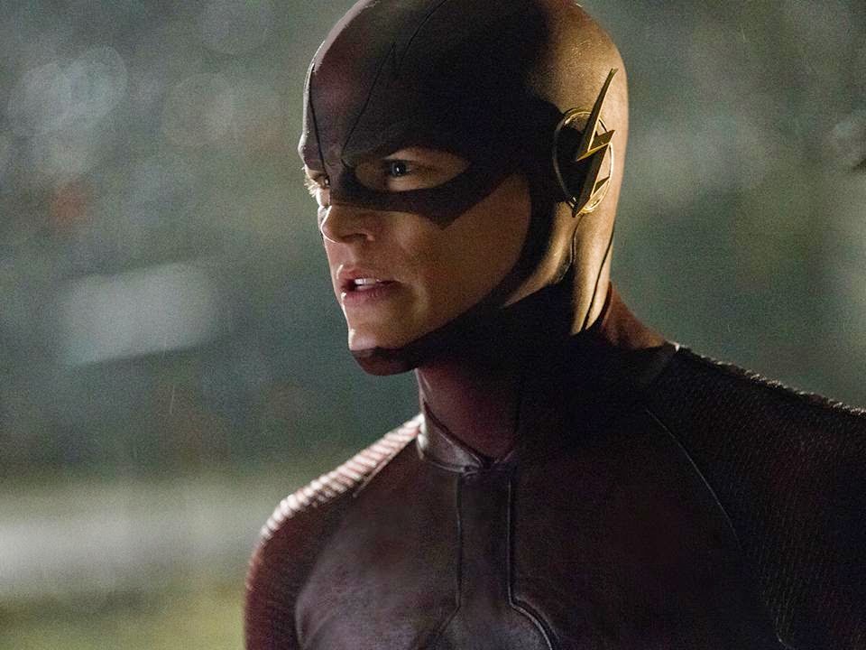 Grant Gustin as Barry Allen The Flash in CW The Flash Season 1 Episode 2 Fastest Man Alive