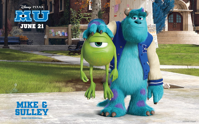 Mike & Sulley In Monsters University