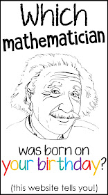 Which Mathematician Was Born on Your Birthday?