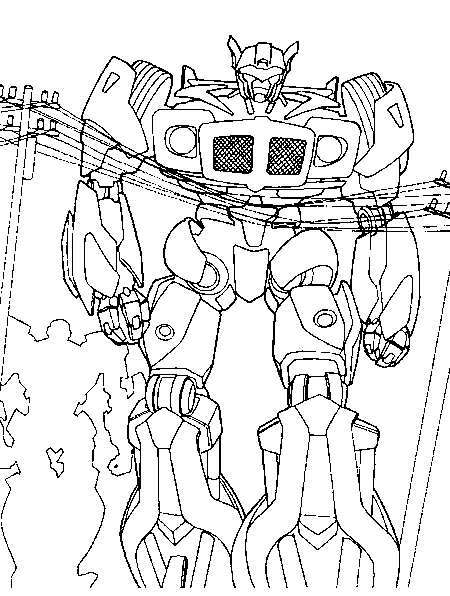 transmissionpress: Transformer Coloring Pages for Kids