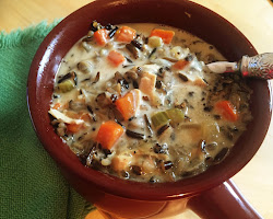 pressure turkey cooker wild rice soup creamy electric eat let qt
