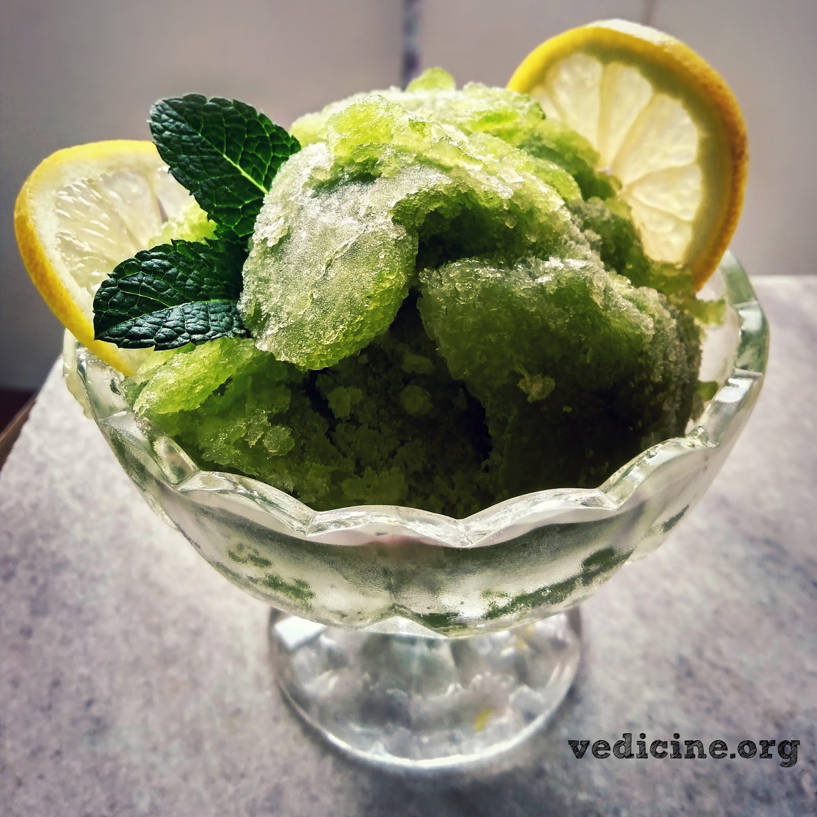 Ayurveda Tutorials Celery Sorbet