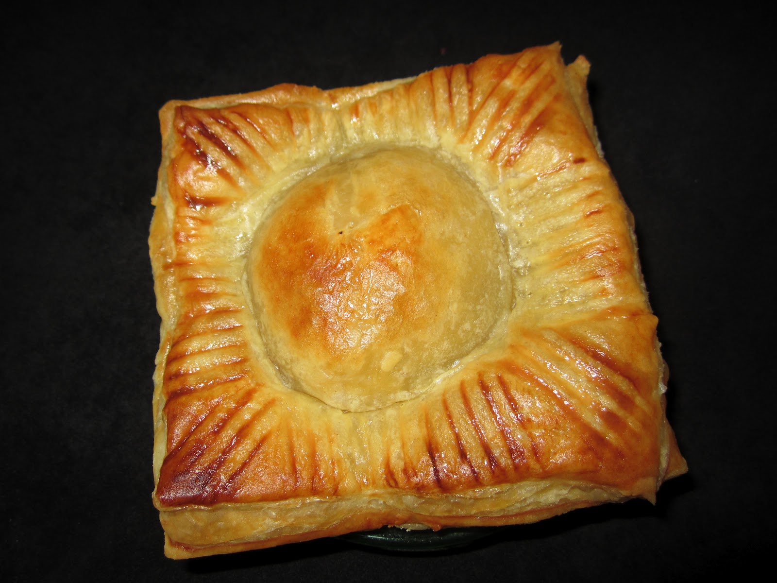 Cooking Through the Clippings Potato Stuffed Puff Pastry Squares