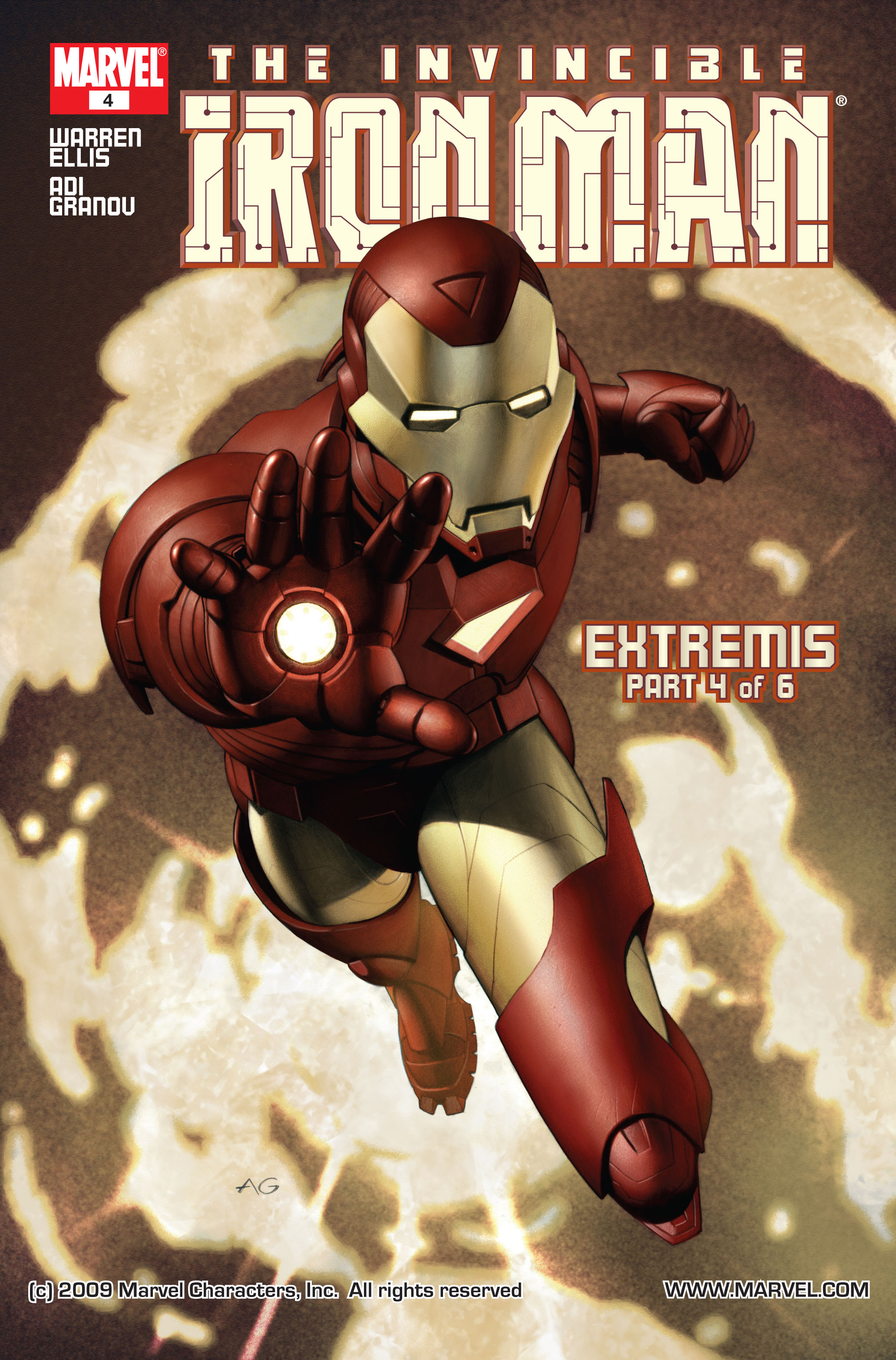 Read online Iron Man (2005) comic -  Issue #4 - 1