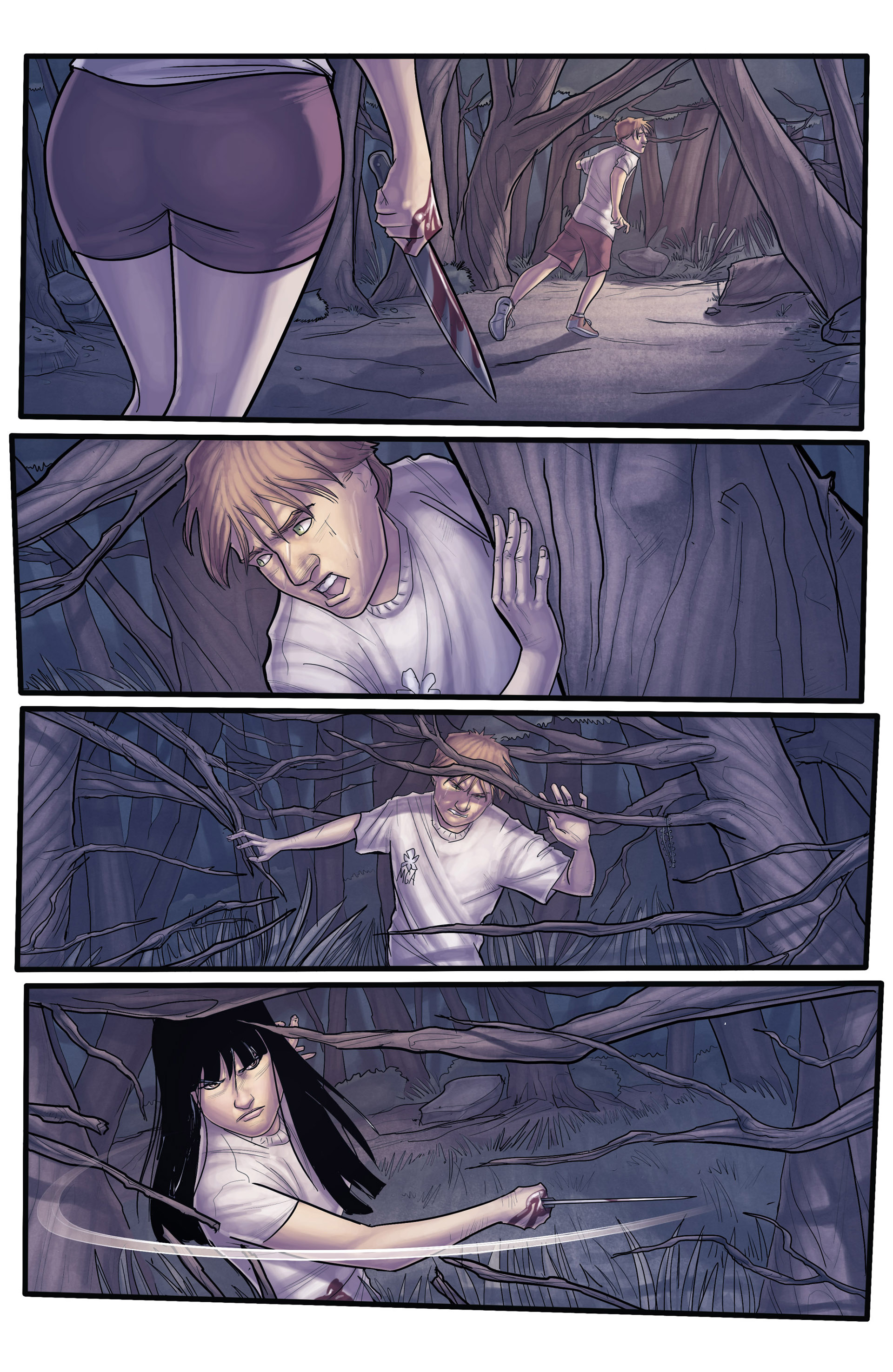 Read online Morning Glories comic -  Issue # _TPB 3 - 221