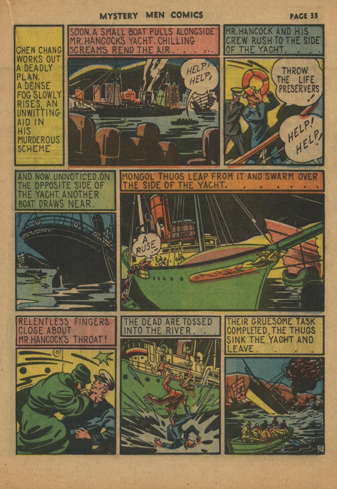 Read online Mystery Men Comics comic -  Issue #9 - 35