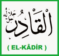 EL KÂDİR YÂ KÂDİR İsminin Zikir Sayısı