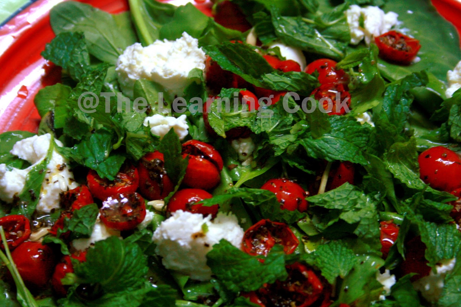 The Learning Cooks Nigella Lawson's Slow Roast Tomatoes, Goat's Cheese