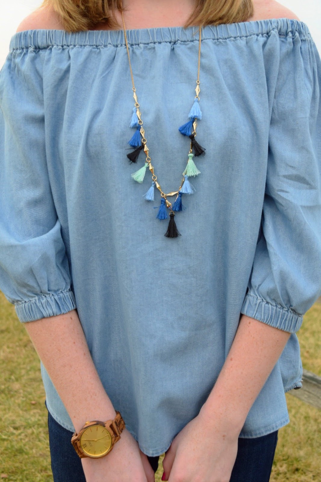 Off The Shoulder & Tassels