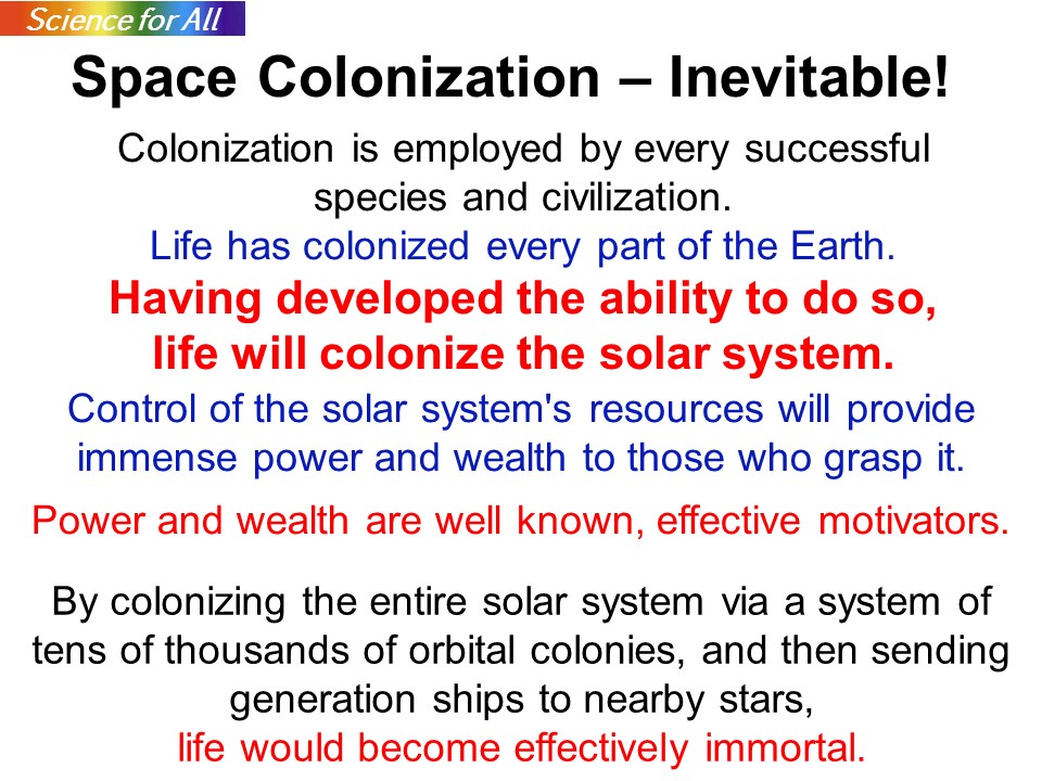 ektalks: Space Colonization - A Realistic Assessment of the Current ...