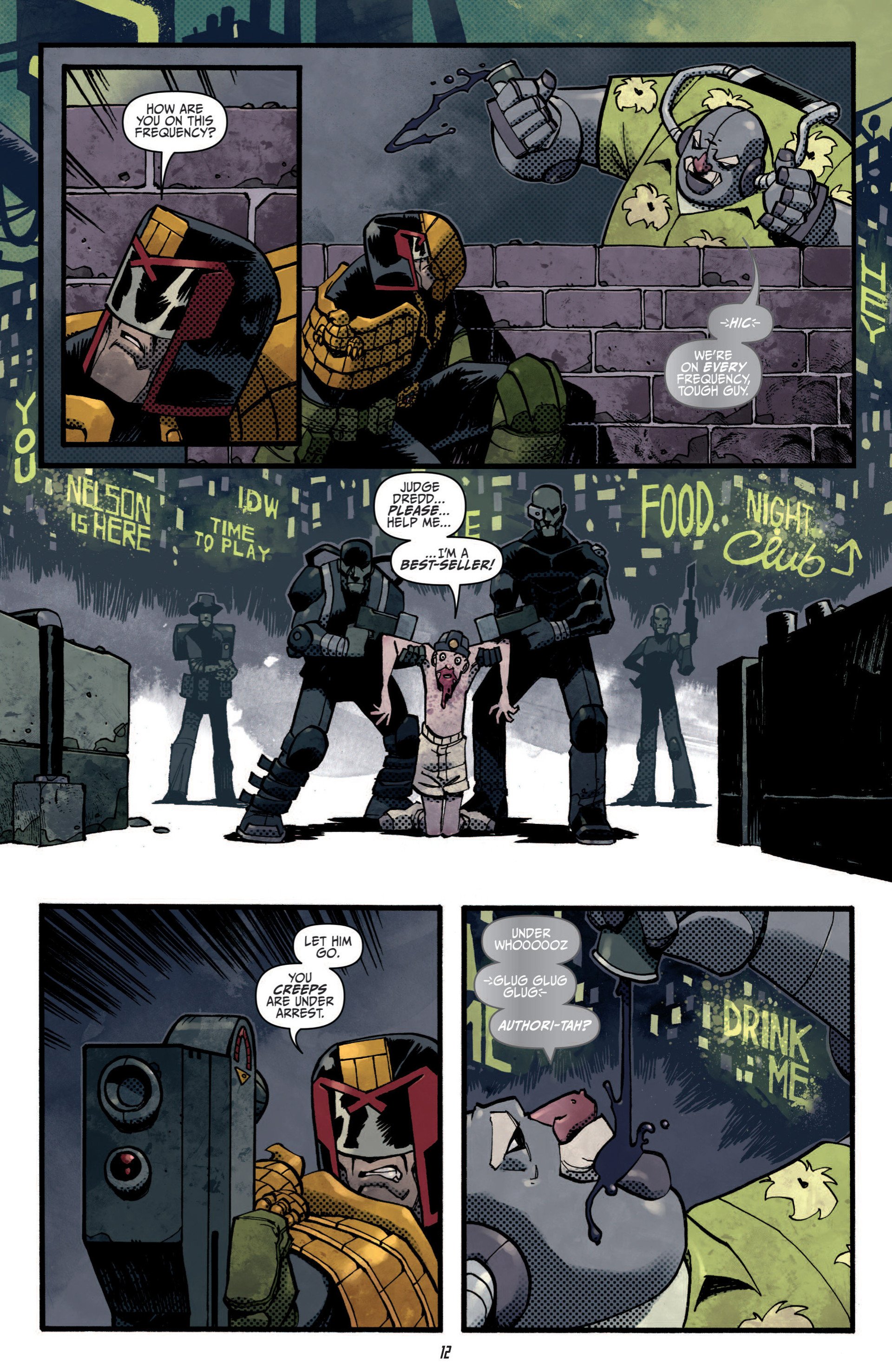 Read online Judge Dredd (2012) comic -  Issue #5 - 14