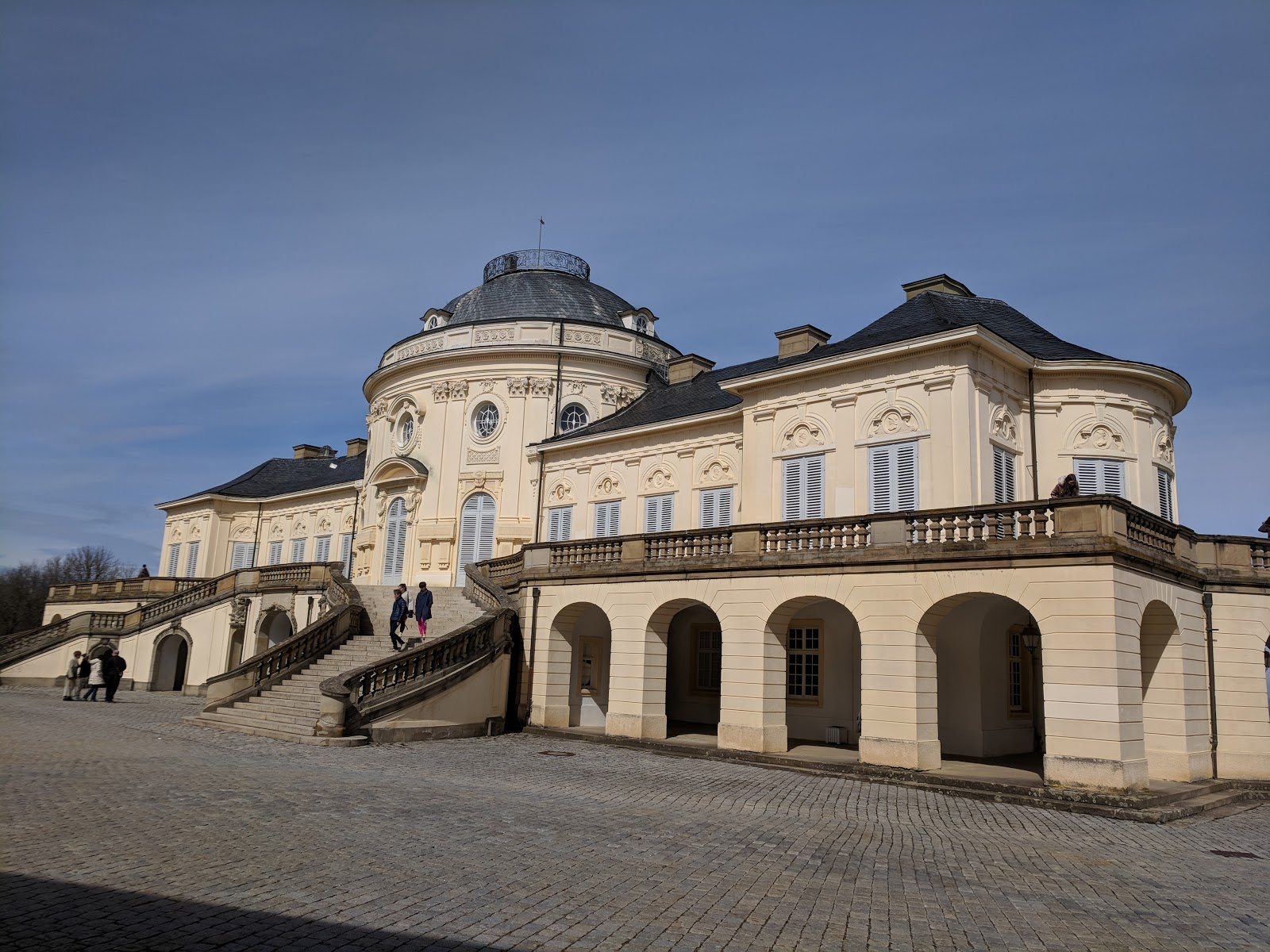 Schloss Solitude Kleines Cafe Schloss Solitude Kleines Cafe