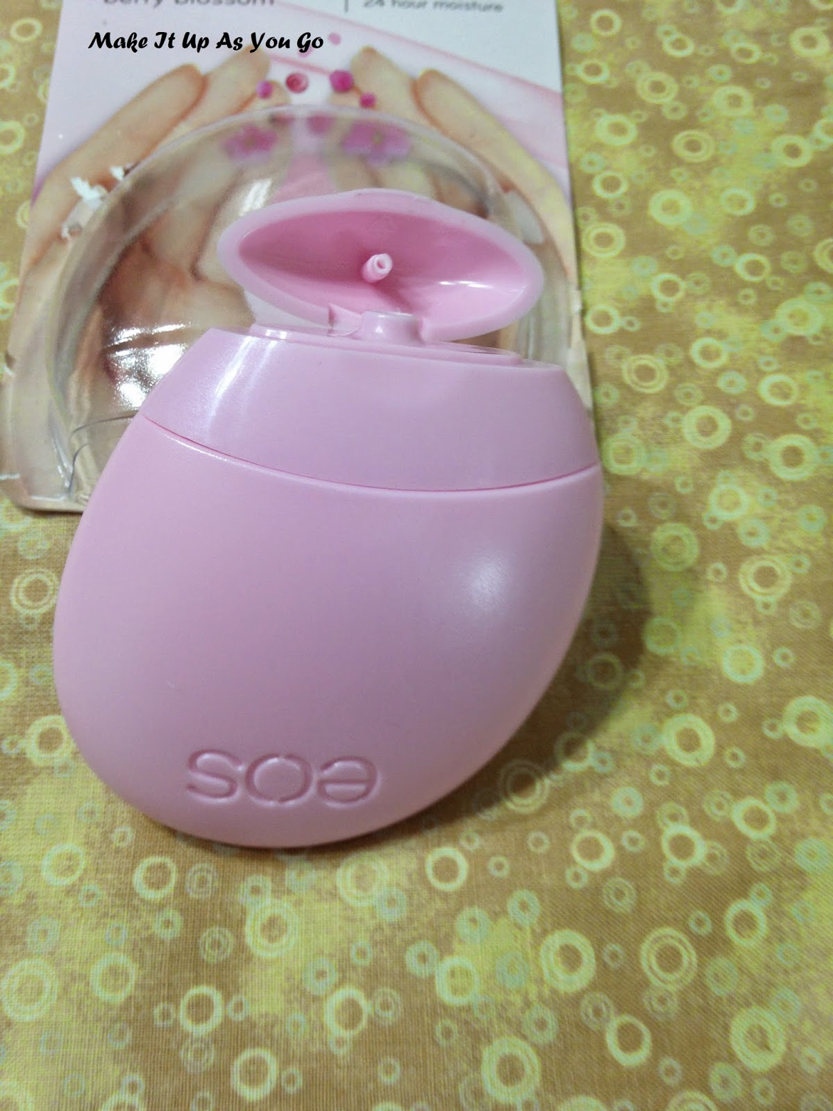 Make It Up As You Go Quickie Review eos Hand Lotion