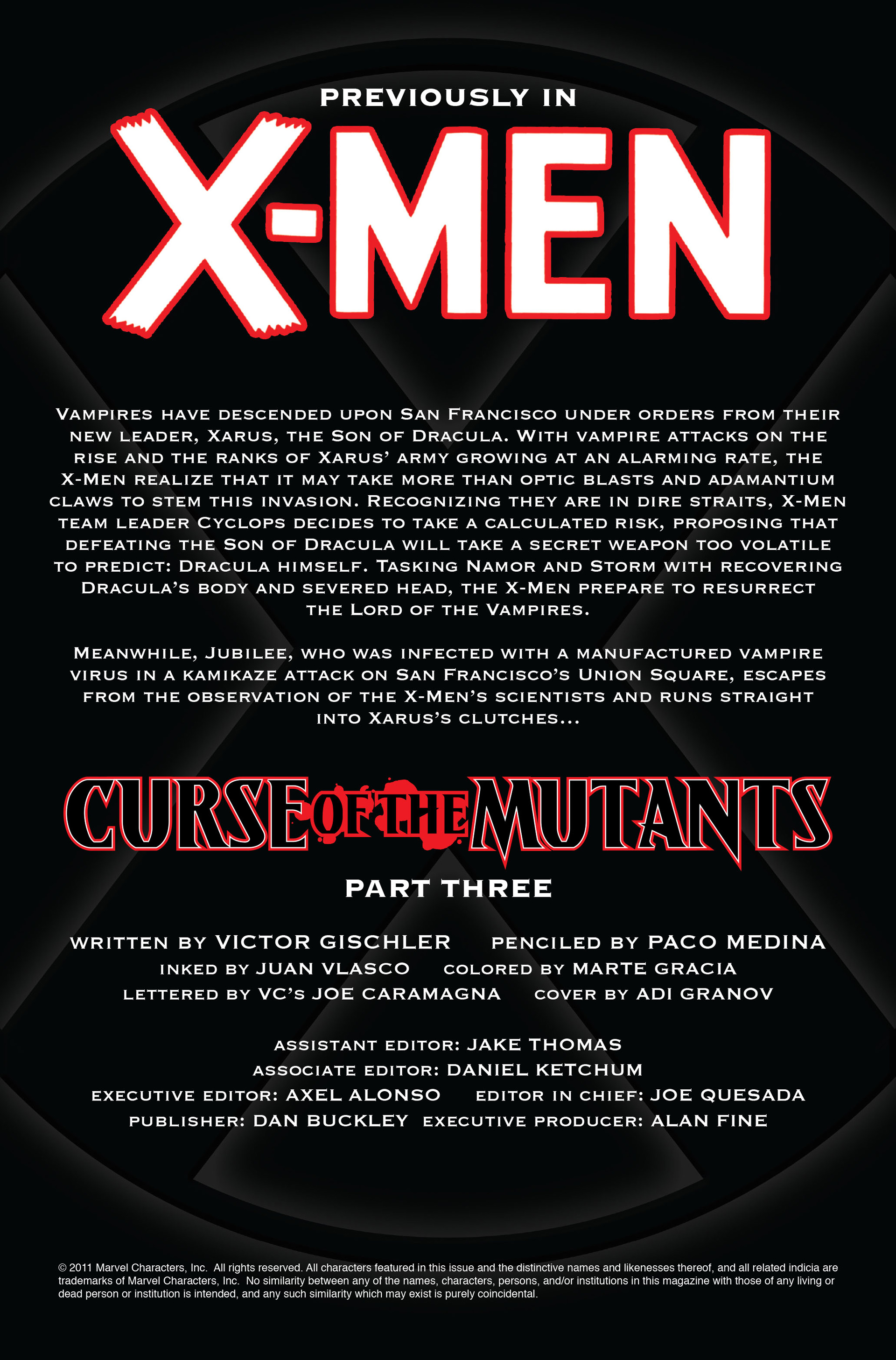 Read online X-Men (2010) comic -  Issue #3 - 2