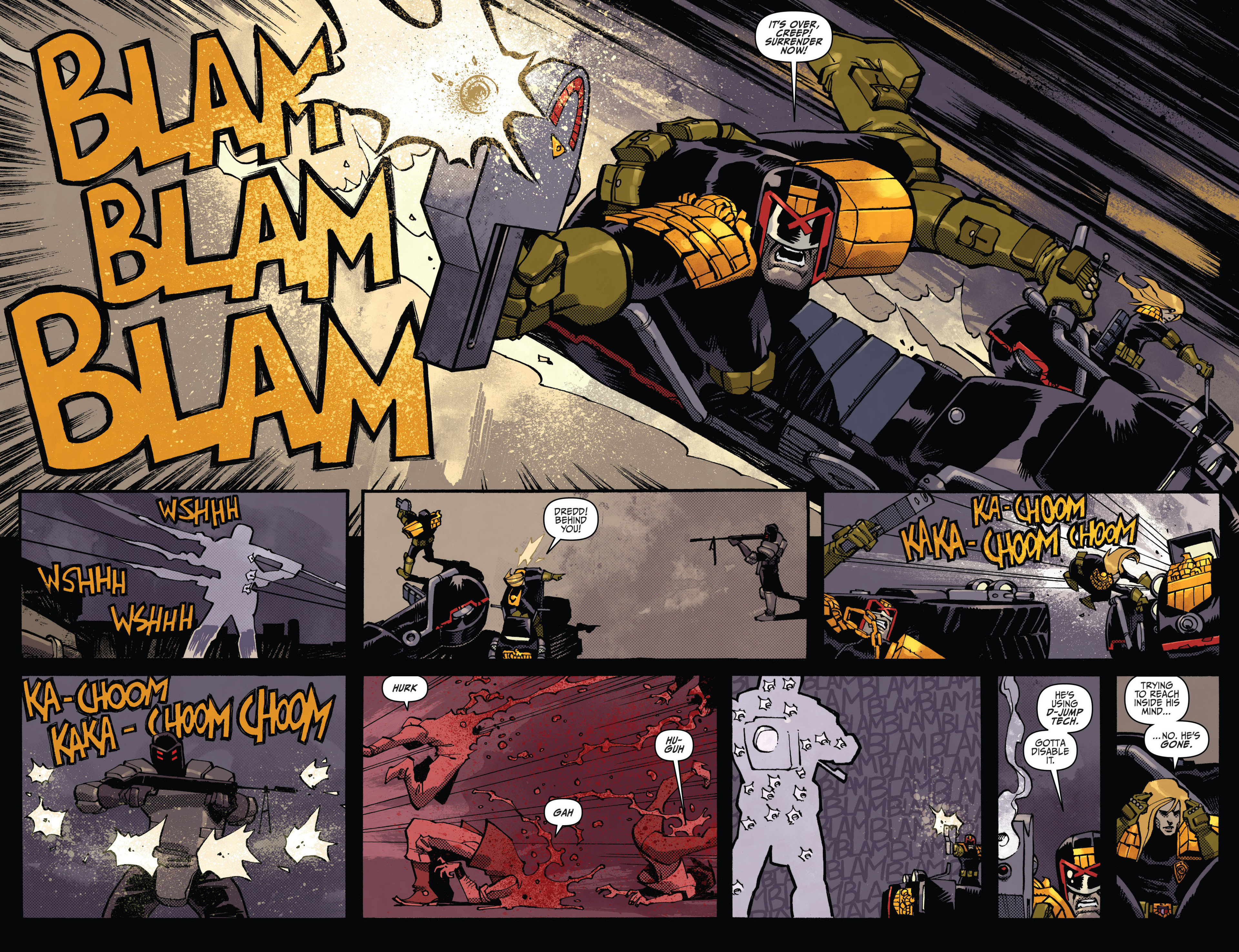 Read online Judge Dredd (2012) comic -  Issue #14 - 15