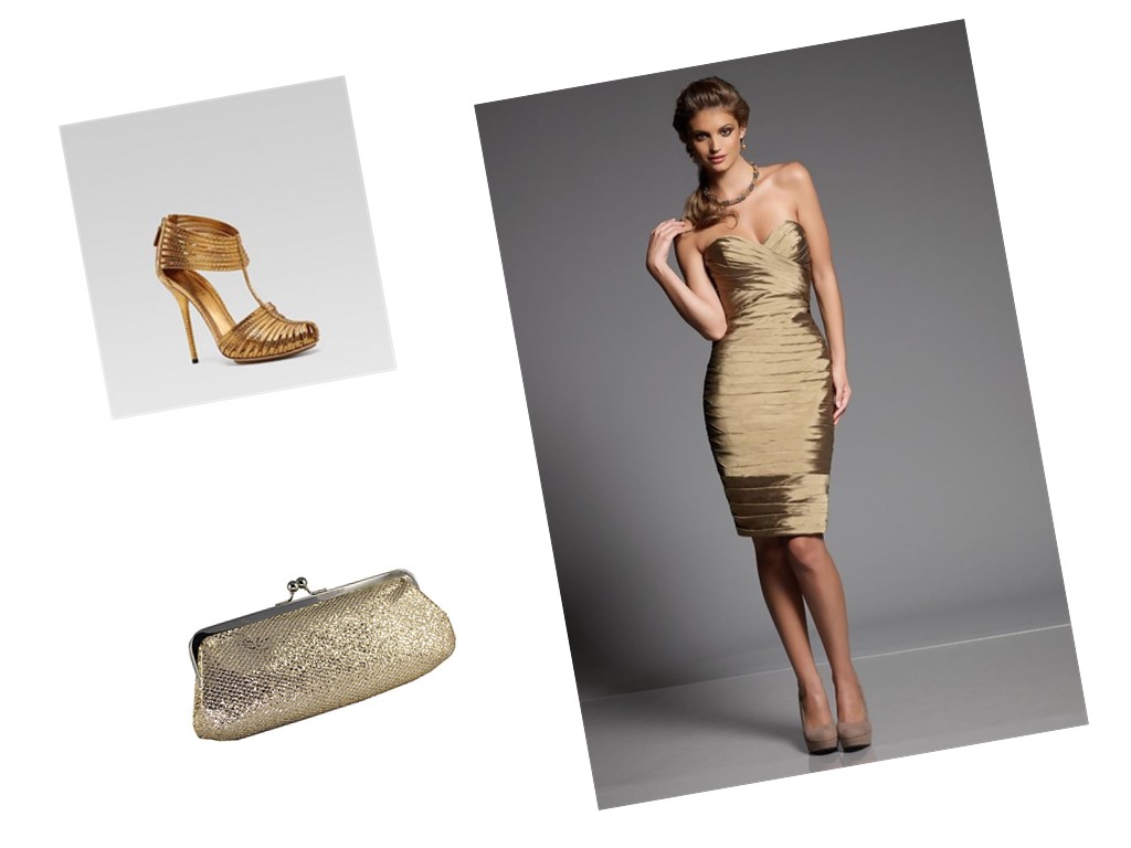 0099~MM0 Glittered Sheath Dress main image 0