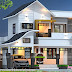 2100 sq-ft 4 bedroom mixed roof house plan