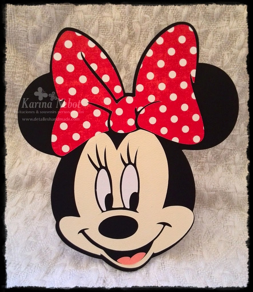Karina Nebot : Minnie Mouse en rojo