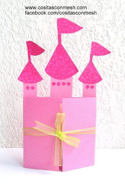 Cómo hacer tarjeta de cumpleaños inspirado en princesas | Manualidades