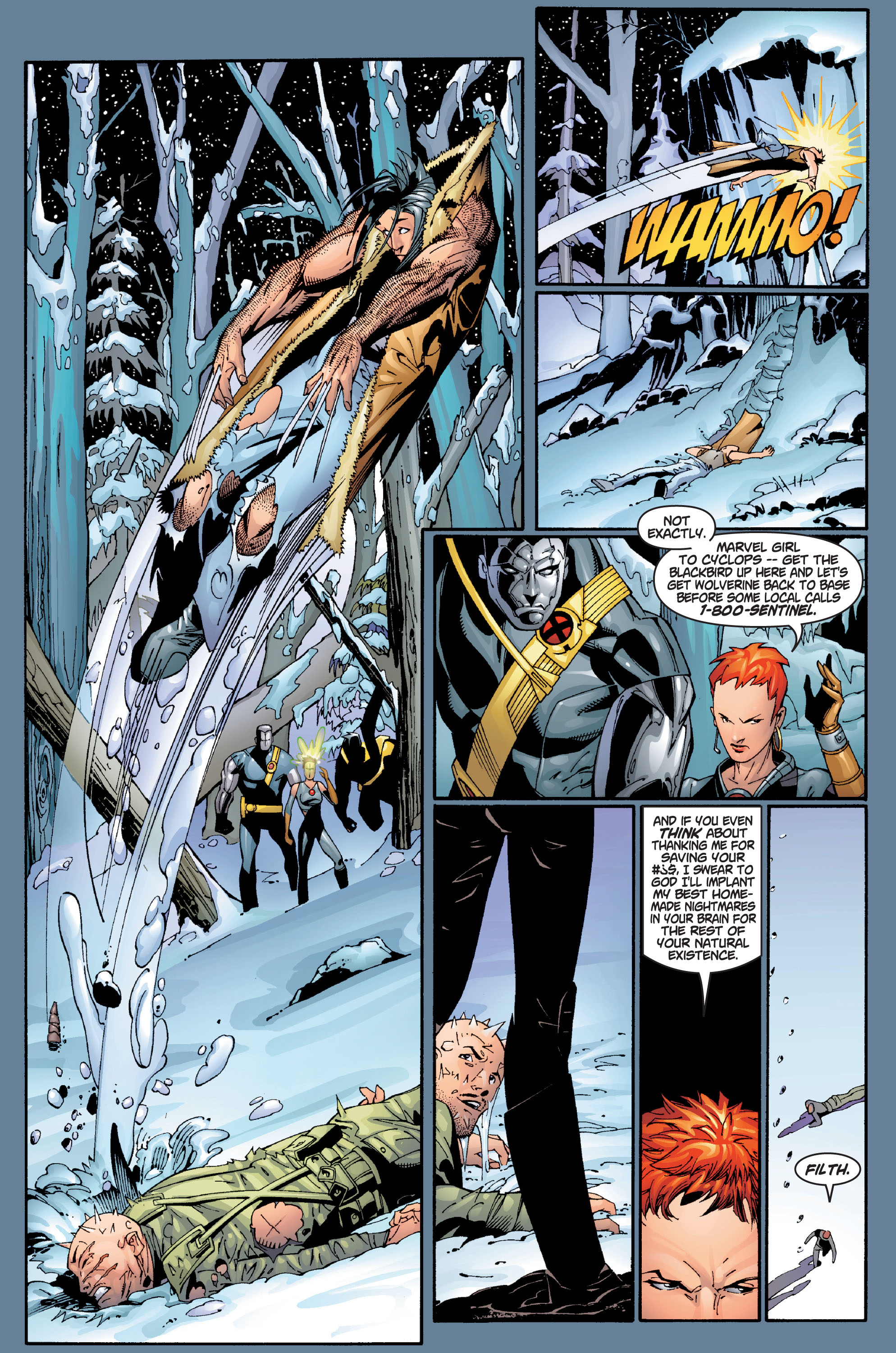 Read online Ultimate X-Men comic -  Issue #2 - 22