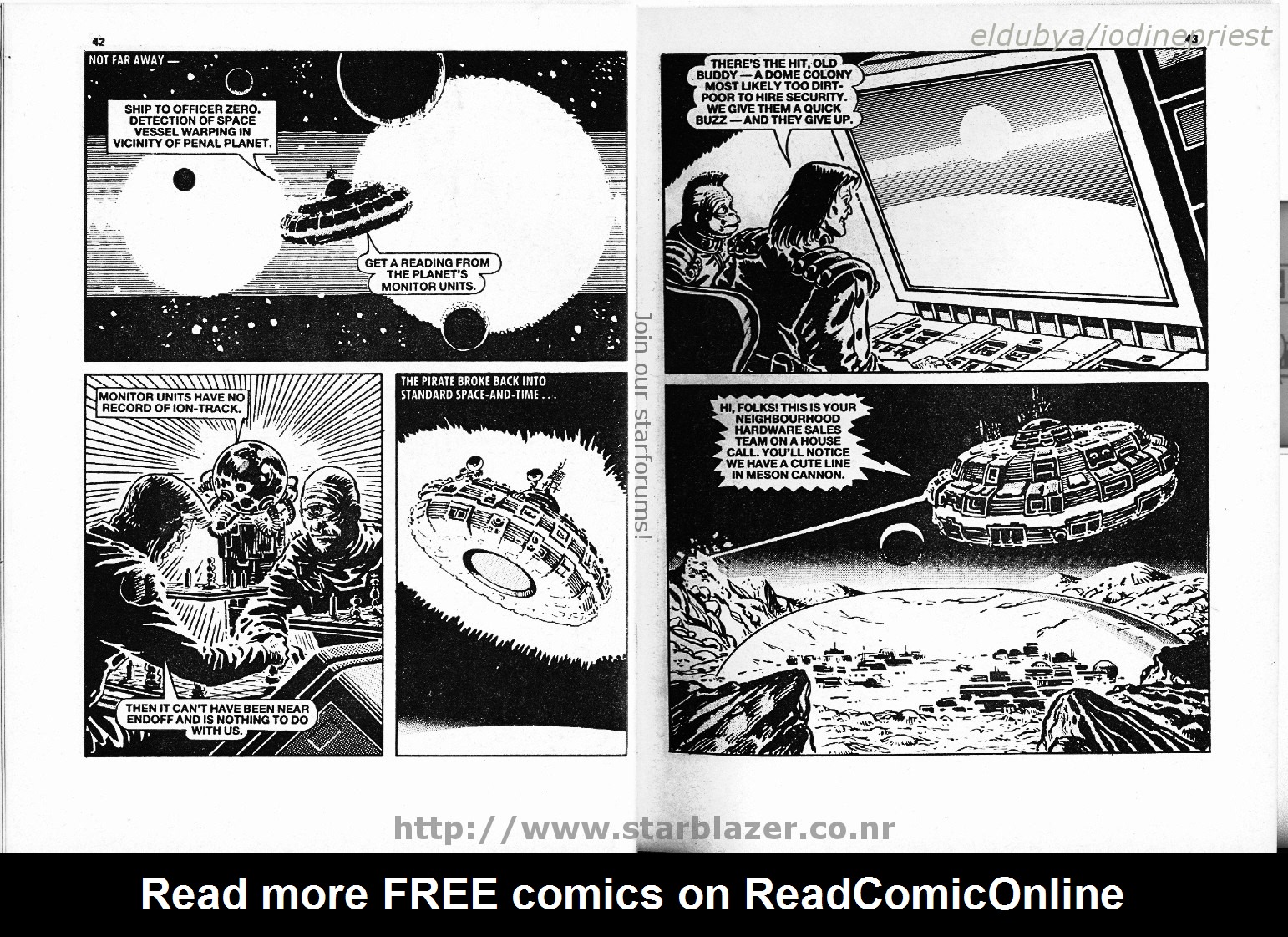 Read online Starblazer comic -  Issue #221 - 23