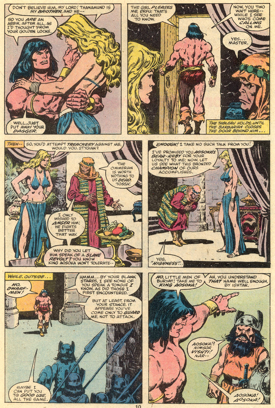 Read online Conan the Barbarian (1970) comic -  Issue #111 - 7