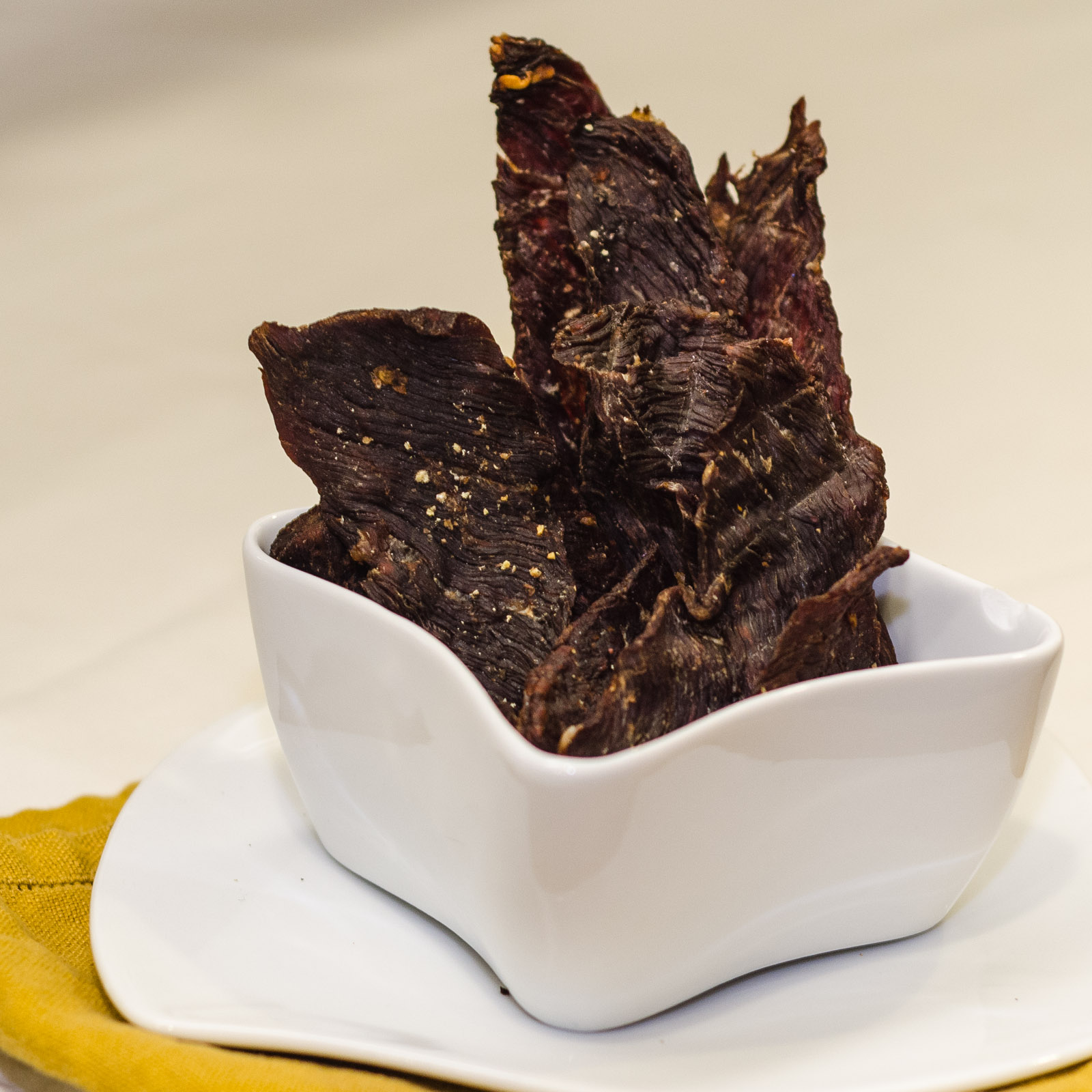 Spicy Garlic Beef Jerky - Simple Awesome Cooking