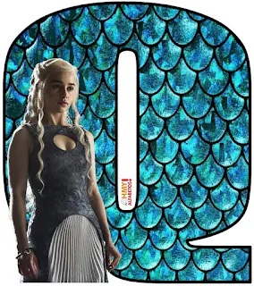 Abecedario Madre de Dragones. Mother of Dragons ABC.