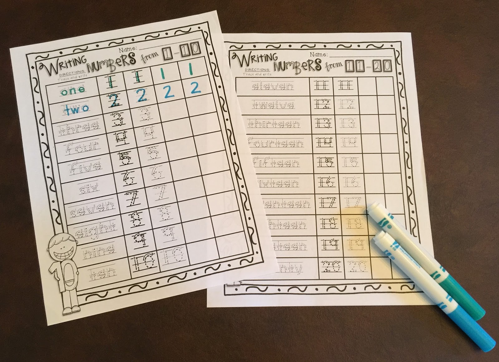 Teaching With Terhune: Counting and Writing Numbers 1-120