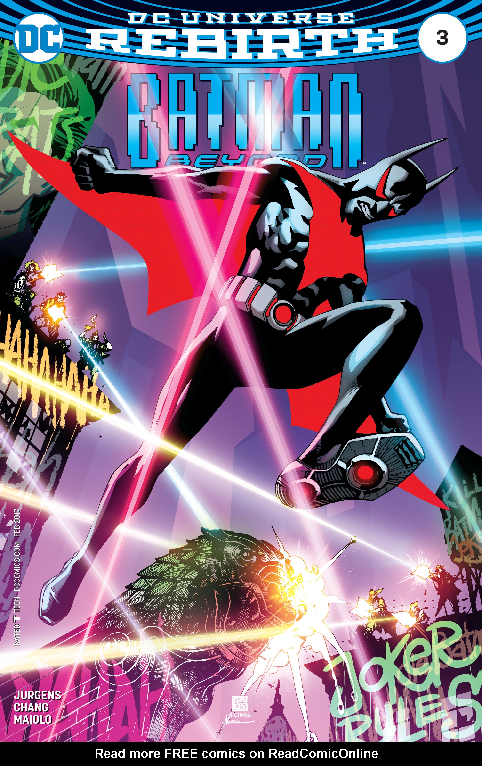 Read online Batman Beyond (2016) comic -  Issue #3 - 1