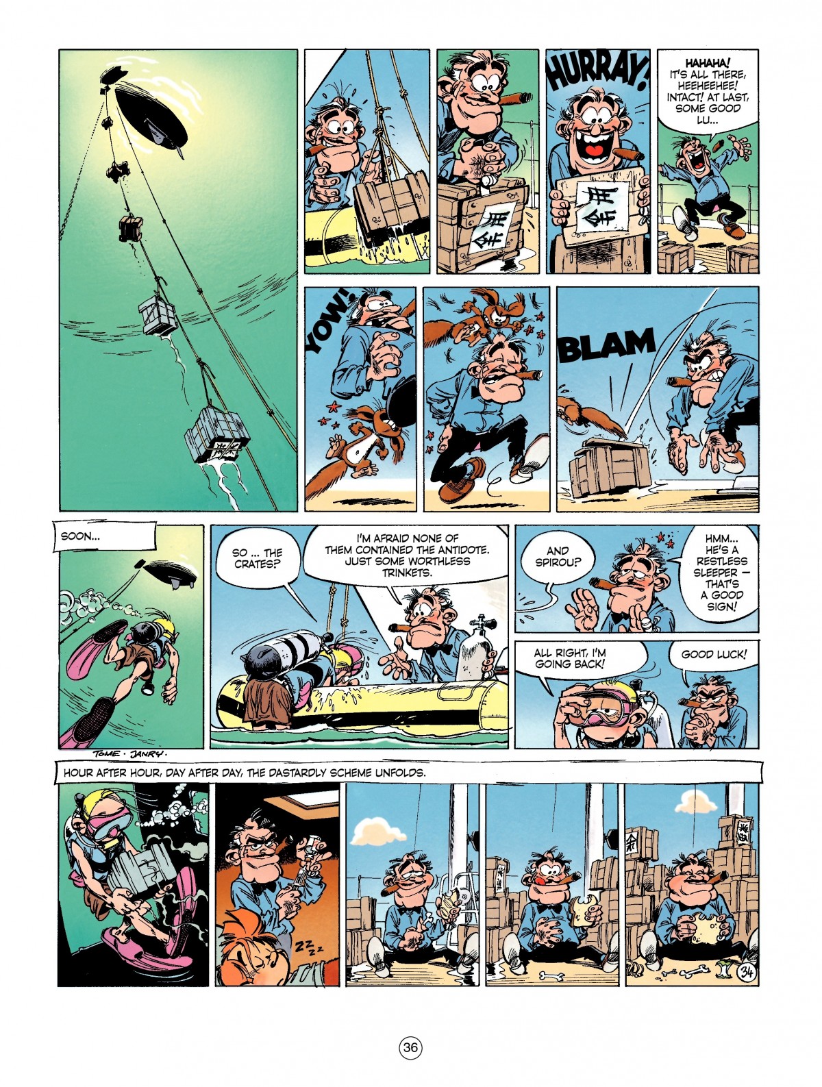 Read online Spirou & Fantasio (2009) comic -  Issue #8 - 36