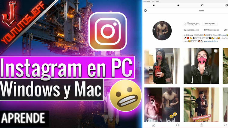 Como subir fotos a instagram desde PC - Windows y Mac