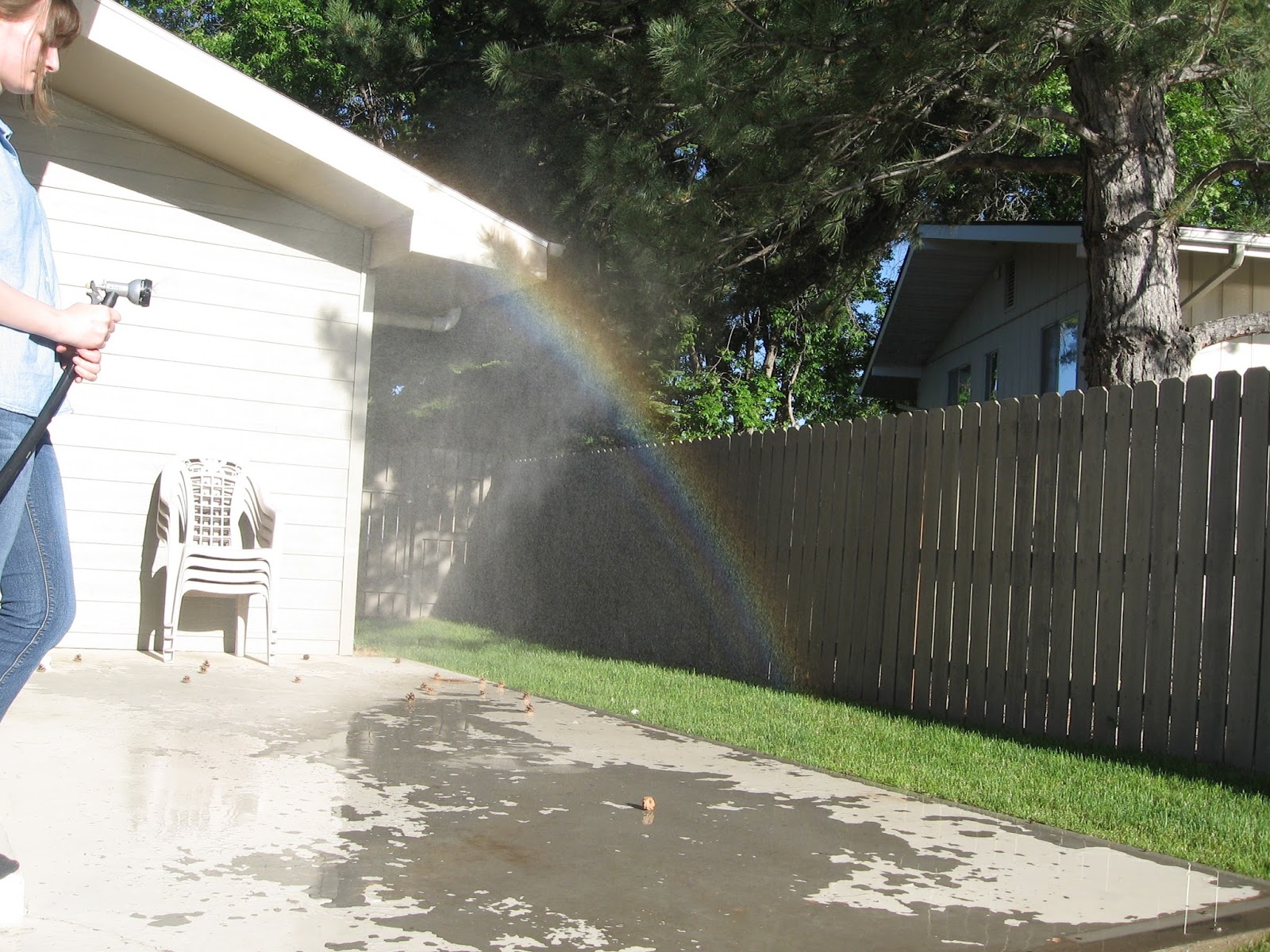 Almost Unschoolers Yard Rainbows From Simple Summer Science to High