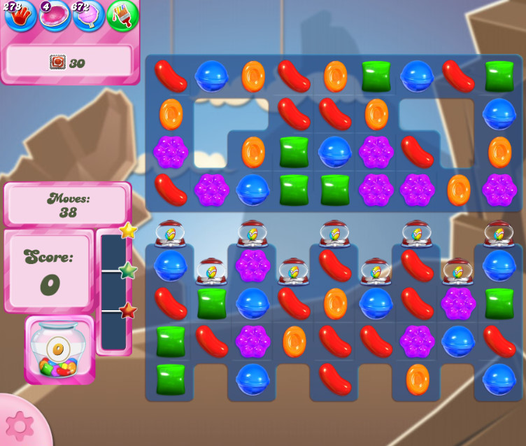 Candy Crush Saga level 2718 Candy Crush Saga level 2718