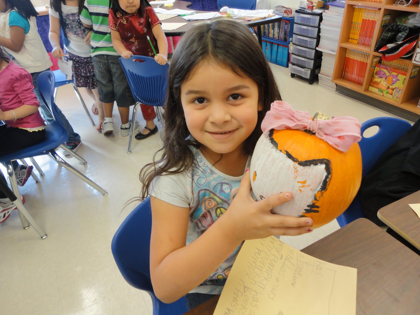 Mrs Guntorius Kindergarten Class Pumpkins