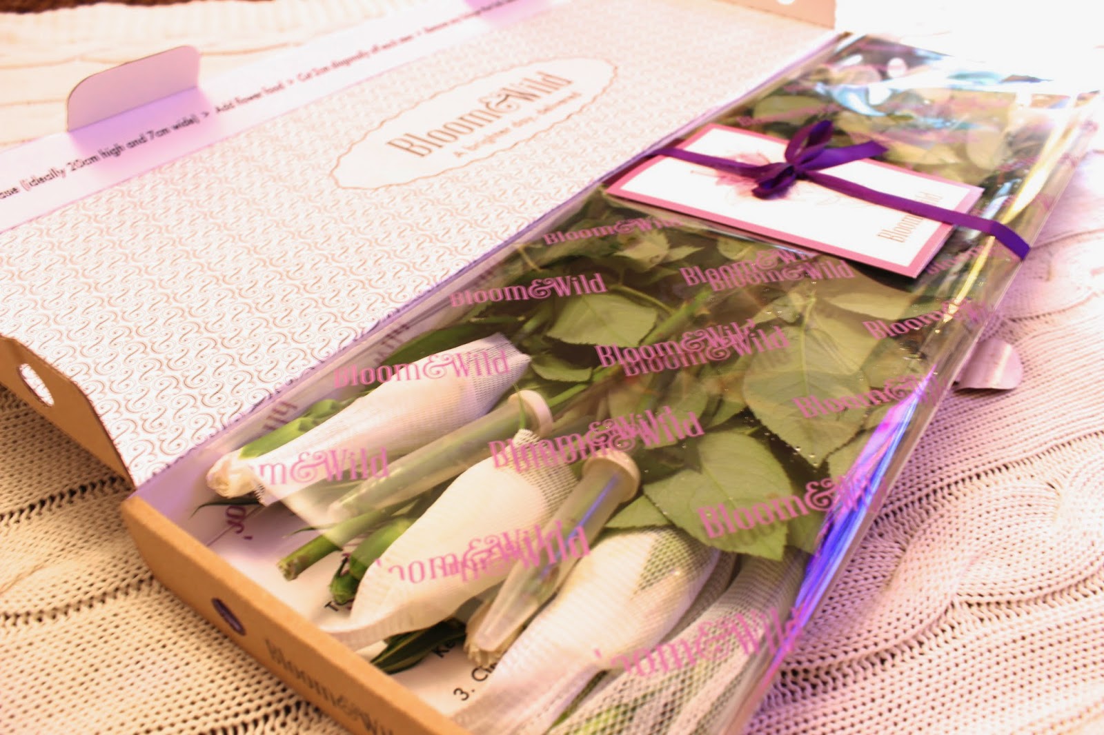 Bloom & Wild Subscription Flowers By Post BRITISH BEAUTY ADDICT