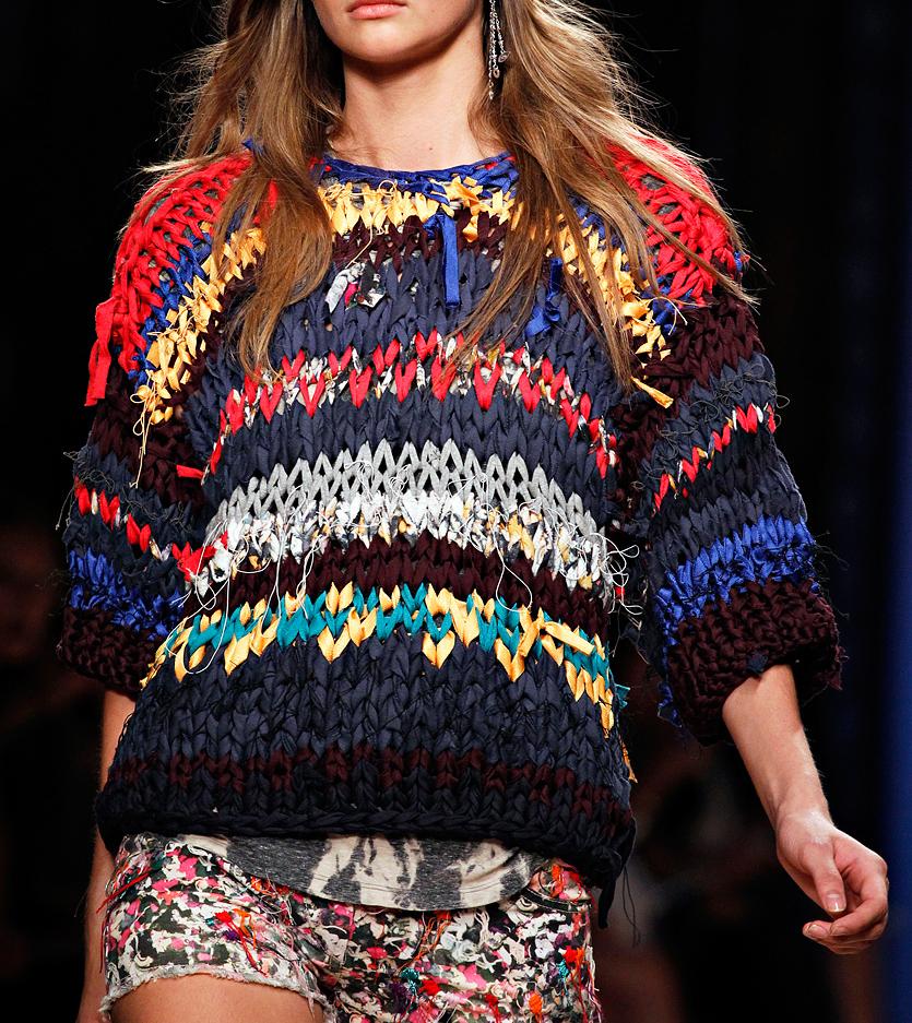 Fashion & Lifestyle: Isabel Marant Knitwear Spring 2012 Womenswear