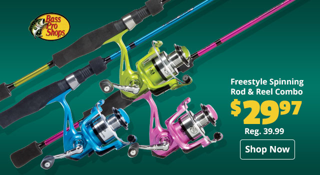 bass pro spinning rods