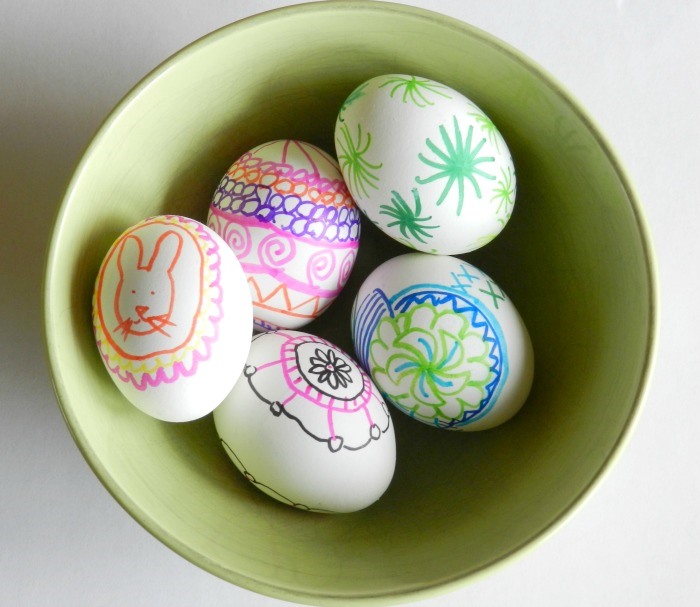 Hand Drawn Marker Easter Egg Designs: Grow Creative