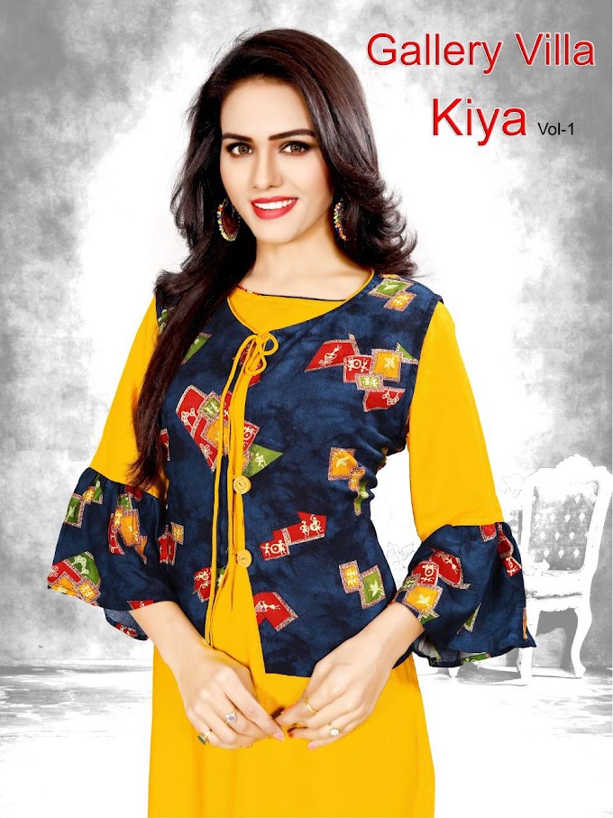 Gallery villa Kiya vol 1 kurtis Manufacture In Surat