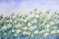 Snowdrops by Cher Bright