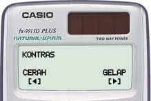 Mengatur Kontras Display Pada Kalkulator Casio Scientific FX-991ID Plus