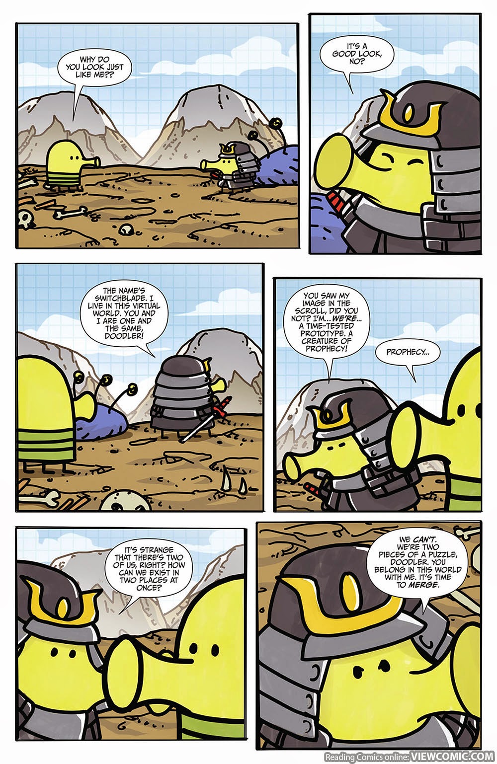 Doodle Jump Comics #2 - Read Doodle Jump Comics Issue #2 Online