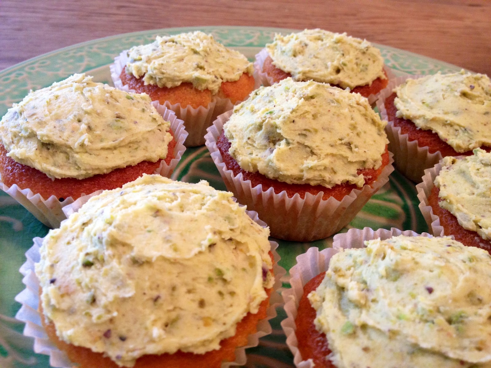 My Southern Cucina Lemon Cupcakes With Pistachio Icing