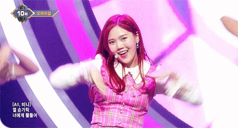 오마이걸 20170511 엠카운트 다운 무대.gif | 인스티즈